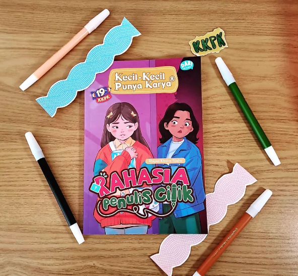 Queennara Zahra: Aku Beri Rate 4/5 untuk Novel Rahasia Penulis Cilik