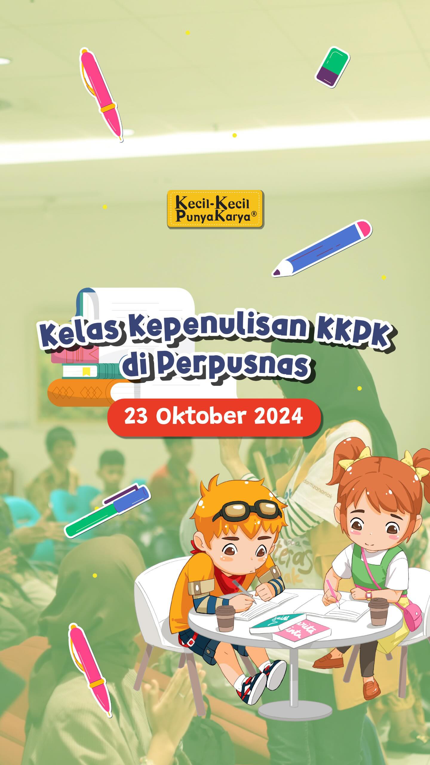 Kelas Kepenulisan KKPK bersama Perpustakaan Nasional